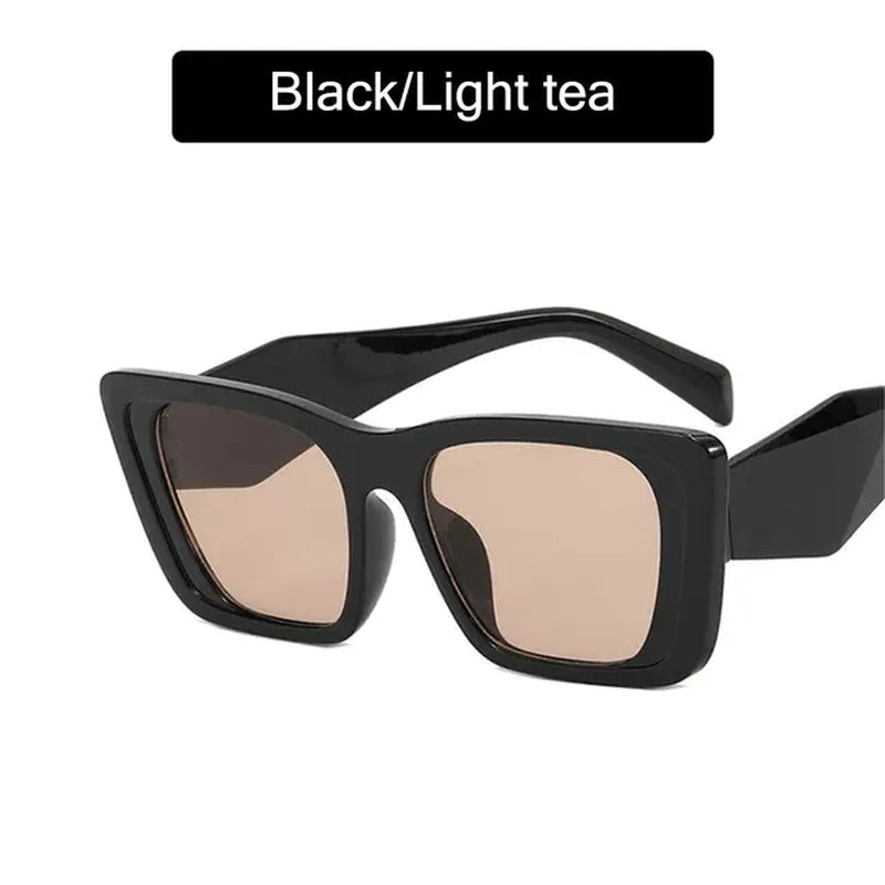 Unique Eyewear UV400 Big Frame Trend Glasees Women'S Sunglasses Square Sunglasses Female Sun Glasses