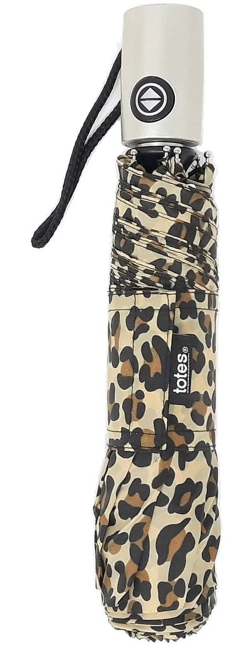 Neverwet Technology, Auto Open Auto Close, Leopard 43" Arc Umbrella, Medium