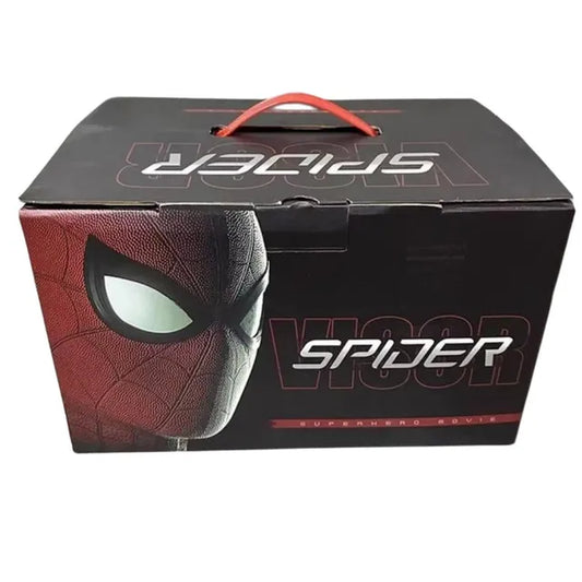 Spider-Man:No Way Home Spider Man Mask Luxury Helmet Rechargeable Remote Eyes Movable Mask Decoration Toy Gift Cosplay