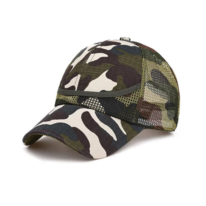 Camouflage Child Baseball Cap Casual Hat Boy Summer Caps New Fashion Child Adjustable Hats Grid for Snapback