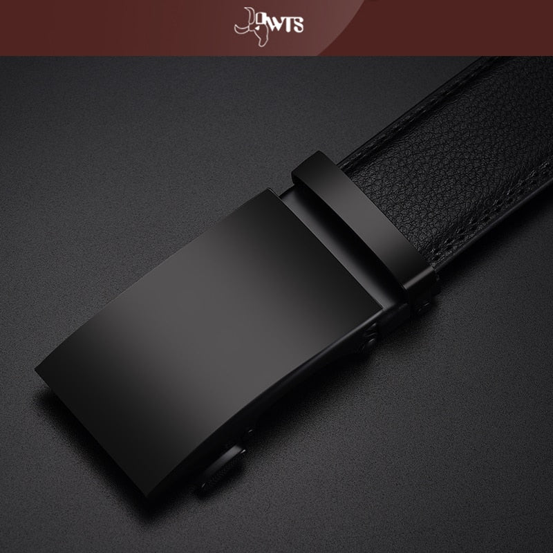 []Genuine Leather Belts for Men Automatic Male Belts Cummerbunds Leather Belt Men Dropshipping Black Belts Cinturon Hombre