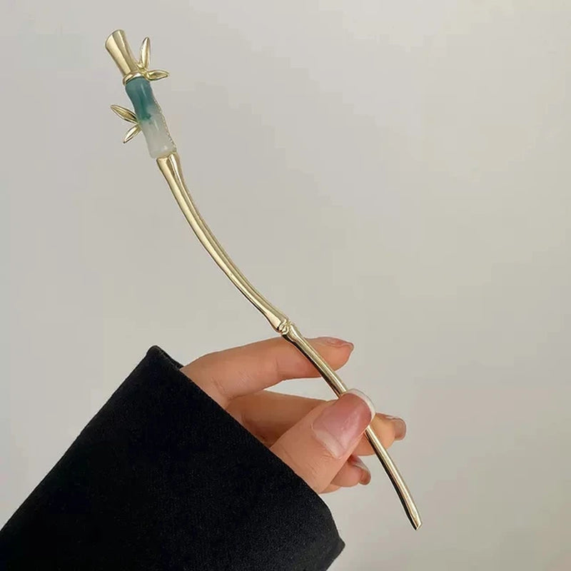 Vintage Chinese Style Hanfu Hair Stick Women Metal Tassel Hair Fork Hair Chopsticks Hairpin Woman Jewelry Hair Clip Accessories