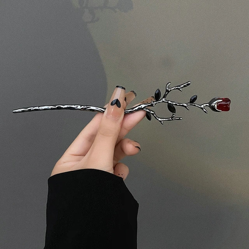 Vintage Chinese Style Hanfu Hair Stick Women Metal Tassel Hair Fork Hair Chopsticks Hairpin Woman Jewelry Hair Clip Accessories